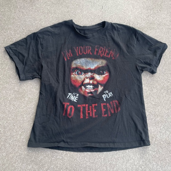 Chucky The Doll Friends Graphic T Shirt - Picture 1 of 2